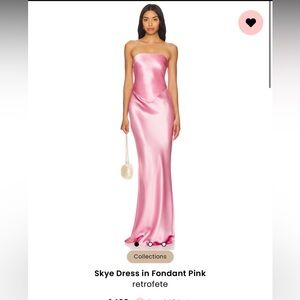 Retrofete Pink Maxi Dress